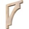 Ekena Millwork Westlake Block Smooth Bracket, Douglas Fir, 3 1/2"W x 30"D x 36"H BKT04X30X36WTL05SDF - alternate 1
